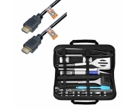HDMI-Kabel-Paket C215 inkl. Grillbesteck
