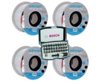 Koax-Kabel-Paket inkl. Schrauberbitset