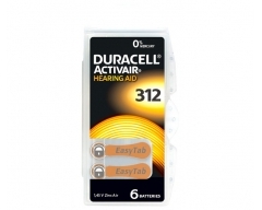 DURACELL Hörgerätebatterien DA312<br /> (PR41)