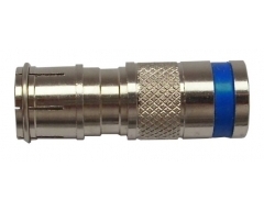 F-KPS 49 Q Blau, F-Quick Kompressionsstecker für AC100, AC400