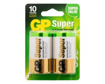 D Mono Batterie GP Alkaline Super 1,5V 2 Stück