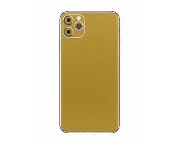 Dekorfolie Carbon gold Smartphone RS, Gr. S, Pack á 10 Stk.