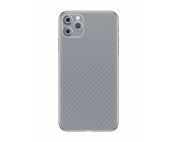 Dekorfolie Carbon Silber Smartphone RS, Gr. S, Pack á 10 Stk.