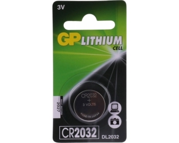 CR2032 GP Lithium Knopfzelle 3V 1 Stück