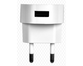 05001599 USB-Ladegerät, ideal für computerunabhängige Ladung, 1x USB, 5V DC/ 1000mA