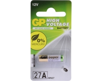 27A GP Alkaline Rundzellenbatterie Hochspannung 12V 1 Stück