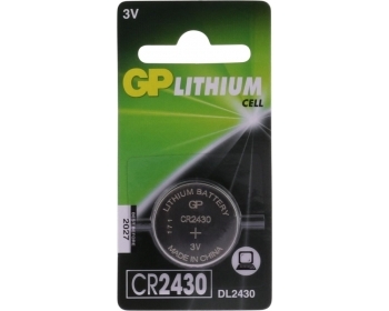 CR2430 GP Lithium Knopfzelle 3V 1 Stück