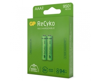 AAA Akku GP NiMH 950 mAh ReCyko 1,2V 2 Stück