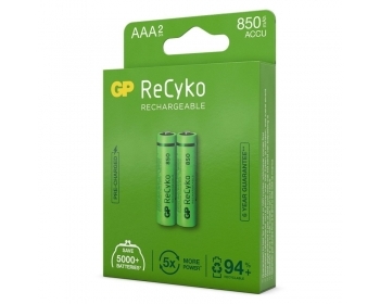 AAA Akku GP NiMH 850 mAh ReCyko 1,2V 2 Stück