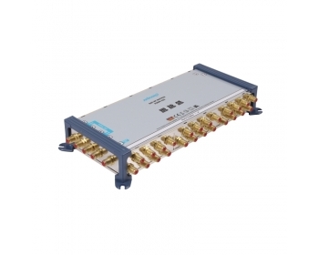 PMSE 924-V2, 9 Eingänge / 24 Ausgänge, für 2x Quattro-LNC (2 Satelliten)Vergoldete F-AnschlüsseTerre