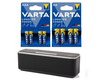 VARTA-Batterie-Paket inkl. Bluetooth-Lautsprecher AX20