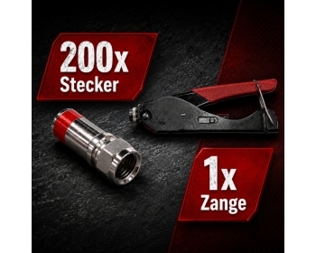 Stecker-Paket: 200x F-Uni-Dix & 1x KPZ4 kostenlos