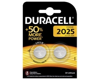 DURACELL CR2025, Knopfzelle Blister (2)