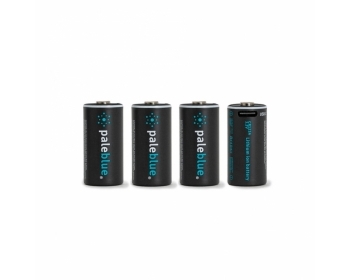 Paleblue PB-CR123A USB-C, CR123A Akku, 4er Blister