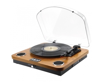 AKAI ATT-11BTN, Plattenspieler mit Bluetooth, USB, SD-Recording