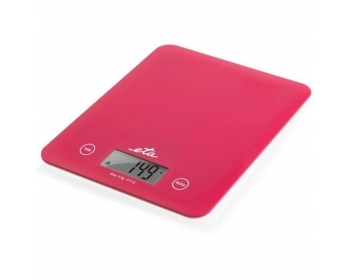 LORI (Küchenwaage) Rosa, Kapazität bis zu 5 kg , Messgenauigkeit 1 g , TARE Funktion , LCD Display, Mes