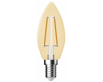LED Lampe GP 080565 E14 B35 Kerze Filament Gold 1,2W 1 Stück