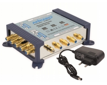 PMSE 58-V2, 5 Eingänge / 8 Ausgänge, für 1x Quattro-LNC oder 1x QUAD-LNC (1 Satellit)