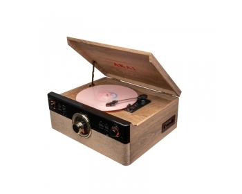 AKAI ATT-300CC, Retro-Plattenspieler mit CD & Kassette