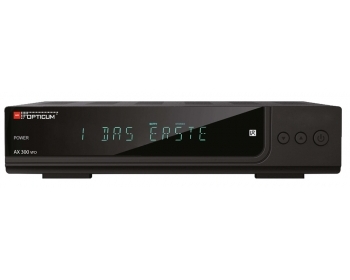 Opticum AX 300 VFD-PVR, DVB-S-HD-Receiver, mit VFD-Display, mit PVR
