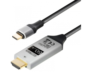 C520-3L, 3,0m Verbindungskabel USB Typ C Stecker - HDMI Stecker, 4k UHD, @ 60 Hz, Plug & Play