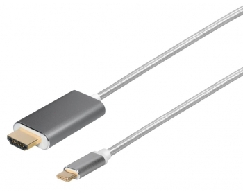 C521-1,5L, Verbindungskabel 1,5m USB Typ C Stecker - HDMI Stecker