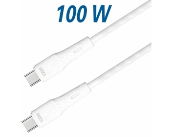 C529-0,5WL, 0,5 m, USB C Kabel 100 W mit E-Marker Chip und Soft-Touch Silikonmantel
