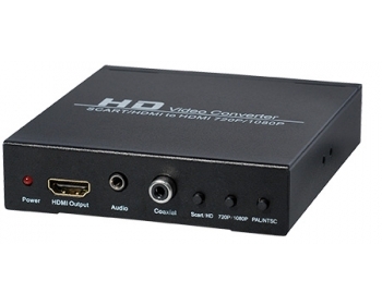 CS30AL, Konverter, Scart + HDMI auf HDMI mit Upscaler