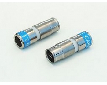 IECF-56-CX3 5,1, Compression IEC-Buchse für Kabel-Ø 6,8 - 7,2 mm