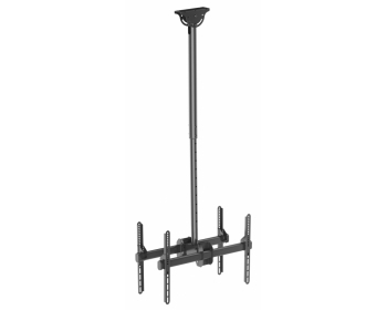 HD2-2L, für 2 Bildschirme 37" - 70" (94 - 178 cm), Belastung bis zu 2x 45 kg, für 2 LCD TVs, bis 1560 mm Deckenabstand