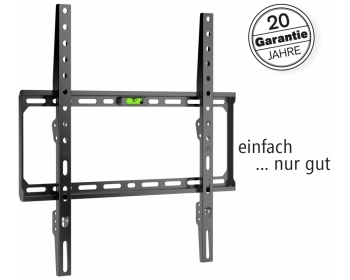 HEG3L, TV Wandhalterung, 32" - 75" (81 - 191 cm), Belastung bis 45 kg, Wandabstand 22 mm, offenes Design