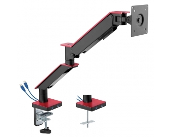 HL25-1L, Vollbeweglicher Tischhalter mit Gasdruckfeder für Flachbildschirme