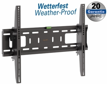 HP70L, Outdoor TV Wandhalterung neigbar, 37" - 86" (94 - 218 cm), bis 50 kg, neigbar und wetterfest für den Außenbereich