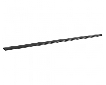 HZ2-1,1L schwarz, Kabelkanal mit patentiertem Klapp- und Klickverschluss