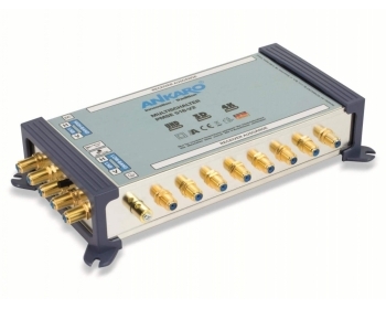 PMSE 516-V2, 5 Eingänge / 16 Ausgänge, Multischalter mit Netzteil, 22-kHz-tauglich