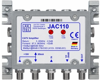JAC110 ,CATV-Verstärker001032dB Verstärkung - passiver Rückweg