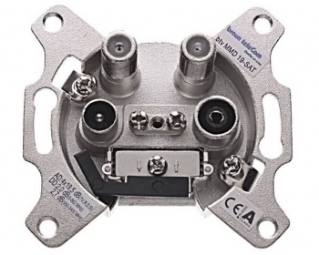 btv MMD 19-SAT-IM, 19,5dB Multimedia-/SAT-Antennendurchgangsdose