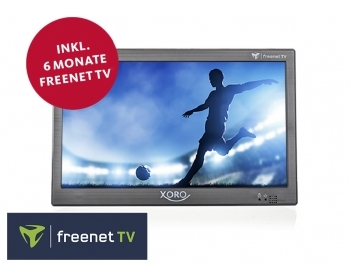 PTL 1050 V2, (25,6 cm/10,1"), Tragbarer Fernseher mit DVB-T2 HD Tuner und für freenet TV