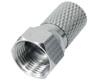 FFL0iL, Twist-On-F-Stecker, für Kabel bis 7,4 mm