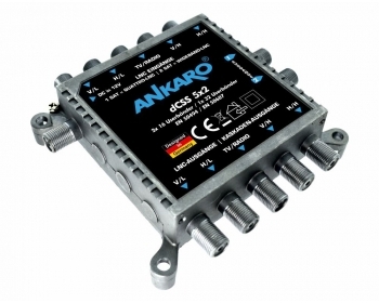ANKARO ANK dCSS 5x2 Multischalter (bis 32 TP Programmierung)