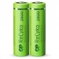 AA Akku GP NiMH 2600 mAh ReCyko 1,2V 2 Stück (Blister)