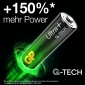 9V Batterie GP Alkaline Ultra+, 200% stärker, 9V (1 Stück)