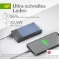 Powerbank GP M20B blau 20.000 mAh 1xUSB-A-Anschlüsse 1xUSB-C-Anschlüsse