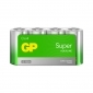 C Baby Batterie GP Alkaline Super 1,5V 4 Stück Folie