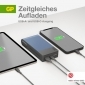 Powerbank GP M20B blau 20.000 mAh 1xUSB-A-Anschlüsse 1xUSB-C-Anschlüsse