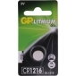 CR1216 GP Lithium Knopfzelle 3V 1 Stück