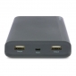 Powerbank GP B20A grau 20.000 mAh 2 USB-Anschlüsse 2.1A