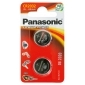 PANASONIC CR2032, Lithium Knopfzelle BL2