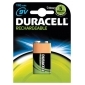 DURACELL 170mAh Ni-MH-Akku, HR9, 9V/E-Block, Blister (1)