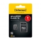 microSDHC Card 8GB, Class 10, (R) 25MB/s, (W) 10MB/s, SD-Adapter, Retail-Blister